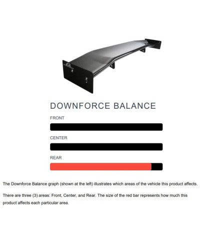 AILERON FIBRES DE CARBONE GTC-500 74" AUDI R8 - APR PERFORMANCE 