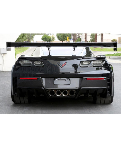 AILERON FIBRES DE CARBONE GTC-500 74" CHEVROLET CORVETTE C7 Z06/ GRAND SPORT - APR PERFORMANCE