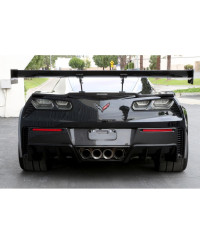 AILERON FIBRES DE CARBONE GTC-500 74" CHEVROLET CORVETTE C7 Z06/ GRAND SPORT - APR PERFORMANCE