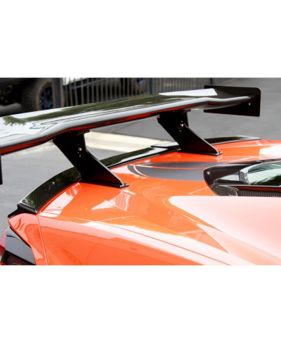 AILERON FIBRES DE CARBONE GTC-500 74" CHEVROLET CORVETTE C8 - APR PERFORMANCE 