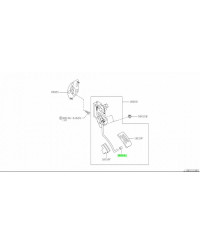 CLIP PEDALE ACCELERATEUR SKYLINE R34 NISSAN