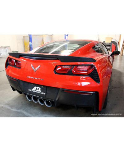 SPOILER DE COFFRE CARBONE CHEVROLET CORVETTE C7 (VERSION 1) - APR PERFORMANCE 