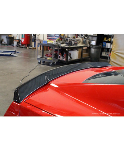 SPOILER DE COFFRE CARBONE CHEVROLET CORVETTE C7 (VERSION 1) - APR PERFORMANCE 