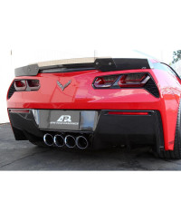 SPOILER DE COFFRE CARBONE CHEVROLET CORVETTE C7 (VERSION 2) TRACK PACK STYLE AVEC BORDURE - APR PERFORMANCE 