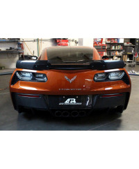 SPOILER DE COFFRE CARBONE CHEVROLET CORVETTE C7 Z06 AVEC BORDURE - APR PERFORMANCE 
