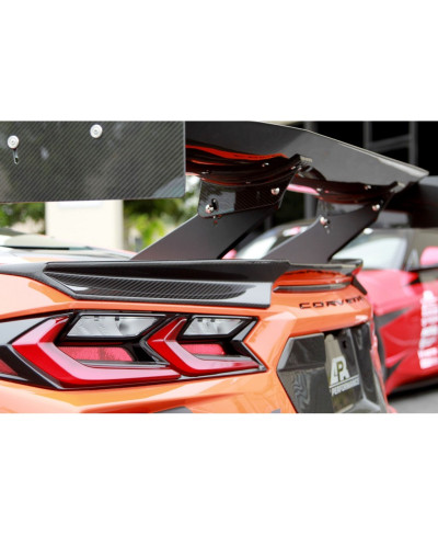 BECQUET DE COFFRE CARBONE CHEVROLET CORVETTE C8 - APR PERFORMANCE 