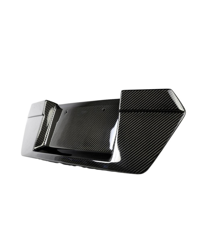 SUPPORT PLAQUE D'IMMATRICULATION CARBONE CHEVROLET CORVETTE C8 - APR PERFORMANCE 