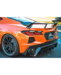 SUPPORT PLAQUE D'IMMATRICULATION CARBONE CHEVROLET CORVETTE C8 - APR PERFORMANCE 