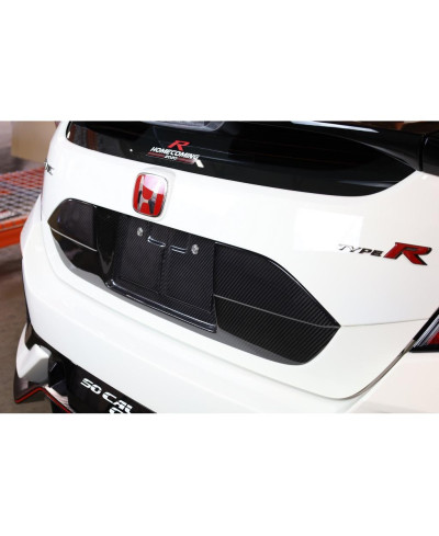 SUPPORT PLAQUE D'IMMATRICULATION CARBONE HONDA CIVIC TYPE R - APR PERFORMANCE 