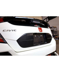 SUPPORT PLAQUE D'IMMATRICULATION CARBONE HONDA CIVIC TYPE R - APR PERFORMANCE 
