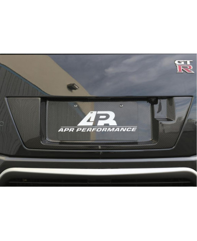SUPPORT PLAQUE D'IMMATRICULATION CARBONE NISSAN GTR R35 - APR PERFORMANCE 