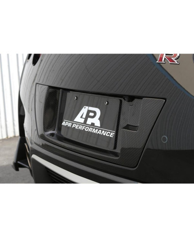 SUPPORT PLAQUE D'IMMATRICULATION CARBONE NISSAN GTR R35 - APR PERFORMANCE 