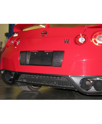 SUPPORT PLAQUE D'IMMATRICULATION CARBONE NISSAN GTR R35 (2008-2011) - APR PERFORMANCE 