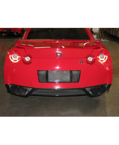 SUPPORT PLAQUE D'IMMATRICULATION CARBONE NISSAN GTR R35 (2008-2011) - APR PERFORMANCE 