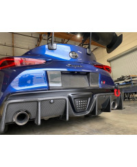 SUPPORT PLAQUE D'IMMATRICULATION CARBONE TOYOTA SUPRA A90 MK5 - APR PERFORMANCE 