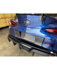 SUPPORT PLAQUE D'IMMATRICULATION CARBONE TOYOTA SUPRA A90 MK5 - APR PERFORMANCE 