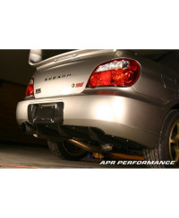 SUPPORT PLAQUE D'IMMATRICULATION CARBONE SUBARU IMPREZA WRX/STI (2004-2007) - APR PERFORMANCE 