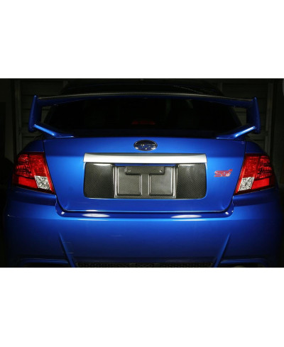 SUPPORT PLAQUE IMMATRICULATION CARBONE SUBARU IMPREZA WRX/STI SEDAN (2008-2014) - APR PERFORMANCE 