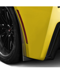FENDER "MUD FLAP" ARRIERE CARBONE CHEVROLET CORVETTE C6 ZR1 - APR PERFORMANCE 