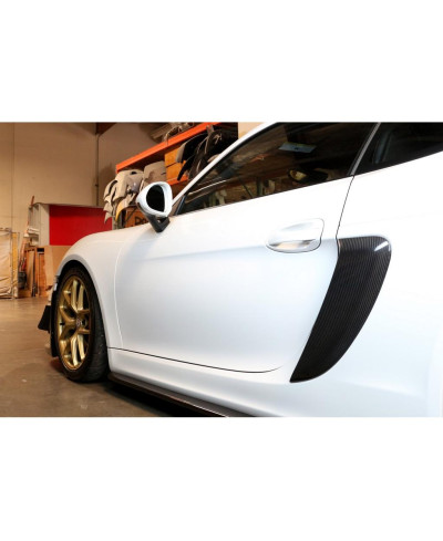PRISES D'AIR LATERALES CARBONE PORSCHE CAYMAN GT4 - APR PERFORMANCE 