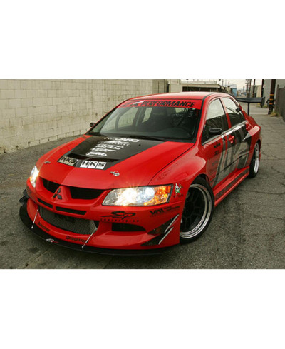 KIT CAROSSERIE WIDE BODY EVIL-R MITSUBISHI LANCER EVO 8 - APR PERFORMANCE 