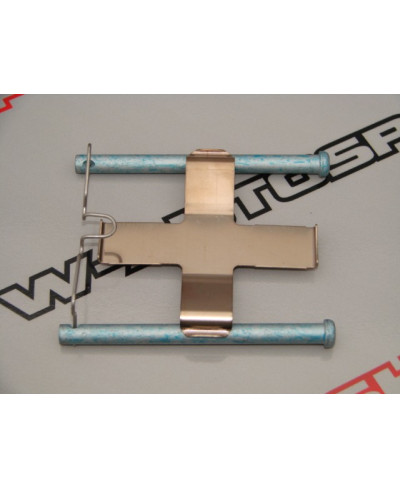 KIT FIXATION PLAQUETTES ETRIERS 2 PISTONS ARRIERE NISSAN