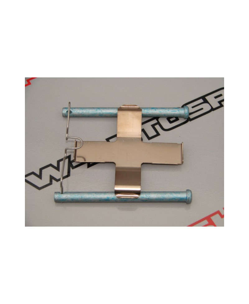 KIT FIXATION PLAQUETTES ETRIERS 2 PISTONS ARRIERE NISSAN