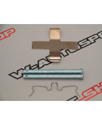 KIT FIXATION PLAQUETTES ETRIERS 2 PISTONS ARRIERE NISSAN