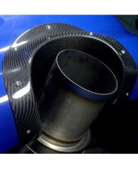 PROTECTION THERMIQUE ECHAPPEMENT CARBONE MITSUBISHI EVOLUTION 8 / 9 - APR PERFORMANCE 