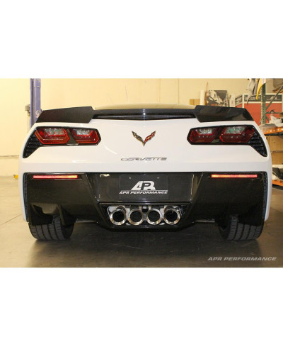 PROTECTION THERMIQUE CARBONE SORTIES D'ECHAPPEMENT CORVETTE C7 / C7 Z06 - APR PERFORMANCE 