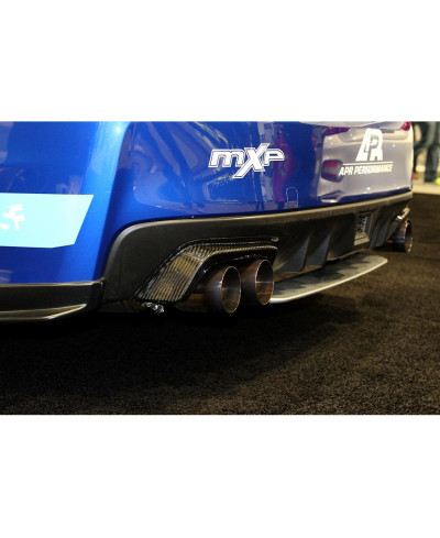 PROTECTIONS THERMIQUE CARBONE SORTIES ECHAPPEMENT SUBARU WRX/STI - APR PERFORMANCE 