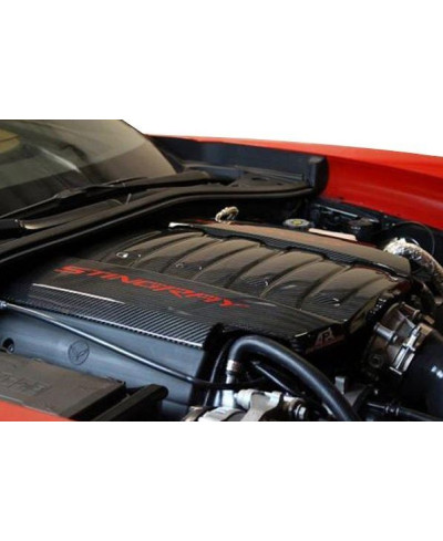 CACHES RAMPE INJECTION CARBONE CHEVROLET CORVETTE C7 - APR PERFORMANCE