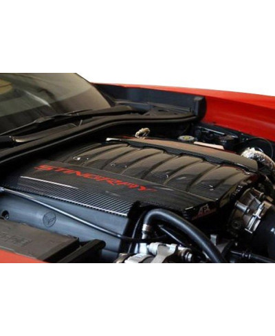 CACHE PLENUM MOTEUR CARBONE CHEVROLET CORVETTE C7 - APR PERFORMANCE 