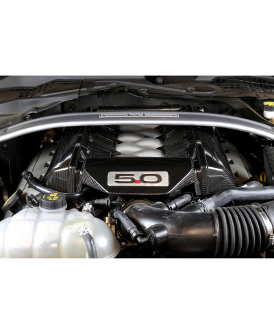 CACHE MOTEUR CARBONE 5.0 FORD MUSTANG GT - APR PERFORMANCE 