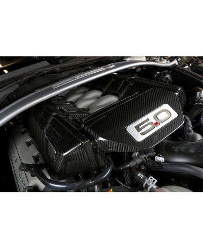CACHE MOTEUR CARBONE 5.0 FORD MUSTANG GT - APR PERFORMANCE 