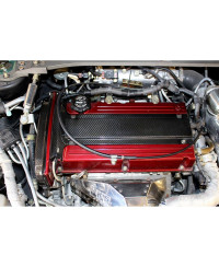 COUVERCLE BOUGIES D'ALLUMAGE CARBONE MITSUBISHI EVOLUTION 8 / 9 - APR PERFORMANCE 
