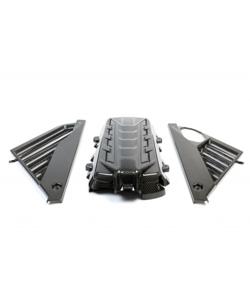 KIT COUVRE MOTEUR CARBONE CHEVROLET CORVETTE C8 - APR PERFORMANCE 