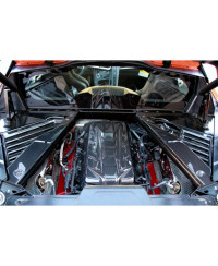 KIT COUVRE MOTEUR CARBONE CHEVROLET CORVETTE C8 - APR PERFORMANCE 