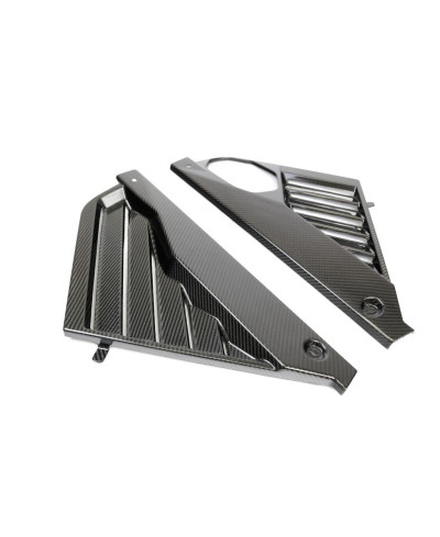 CACHES MOTEUR CARBONE CHEVROLET CORVETTE C8 (BAIE MOTEUR) - APR PERFORMANCE 