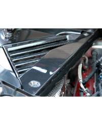 CACHES MOTEUR CARBONE CHEVROLET CORVETTE C8 (BAIE MOTEUR) - APR PERFORMANCE 