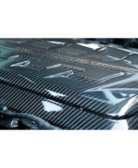 CACHE PLENUM MOTEUR CARBONE CHEVROLET CORVETTE C8 - APR PERFORMANCE 