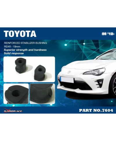 SILENT BLOC DE BARRE STABILISATRICE ARRIERE SUBARU BRZ / TOYOTA GT86 / SCION FRS - HARDRACE