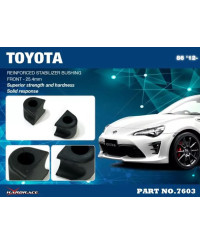 SILENT BLOCS DE BARRE STABILISATRICE AVANT RENFORCE 25.4MM SUBARU BRZ / TOYOTA GT86 / SCION FRS - HARDRACE