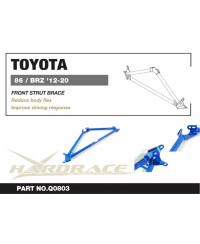 BARRE ANTI RAPPROCHEMENT AVANT SUBARU BRZ/ TOYOTA GT86/ SCION FRS - HARDRACE 