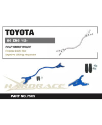 BARRE ANTI RAPPROCHEMENT ARRIERE SUBARU BRZ/ TOYOTA 86/ SCION FRS - HARDACE 