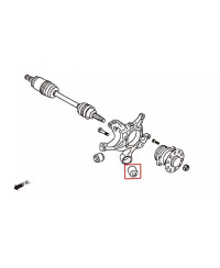 SILENT BLOCS PORTE MOYEU ARRIERE SUBARU BRZ/ TOYOTA 86/ SCION FRS - HARDRACE 