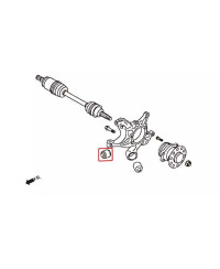 SILENT BLOCS PORTE MOYEU ARRIERE SUBARU BRZ/ TOYOTA 86/ SCION FRS - HARDRACE