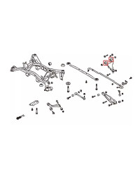 SILENT BLOCS RENFORCÉS BRAS SUPERIEUR ARRIERE SUBARU BRZ/ TOYOTA 86/ SCION FRS - HARDRACE 