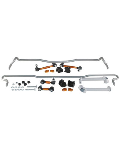 KIT COMPLET BARRES STABILISATRICES AVANT/ ARRIERE SUBARU BRZ/ TOYOTA 86 - HARDRACE 