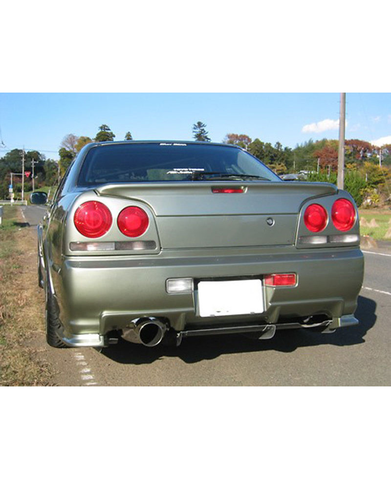DIFFUSEUR ARRIERE FIBRE R34GTR